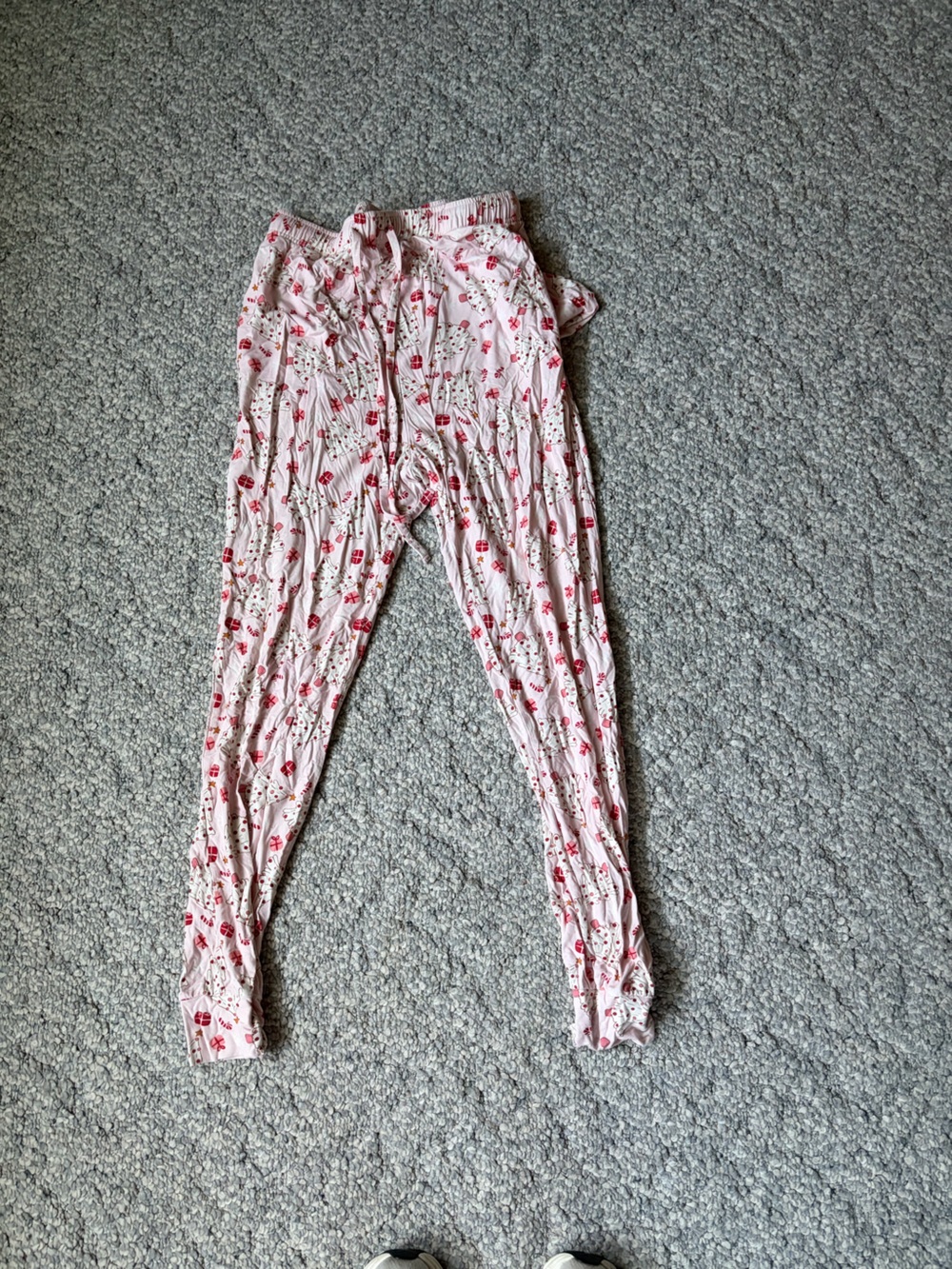 Caden Lane Pink Holiday joggers